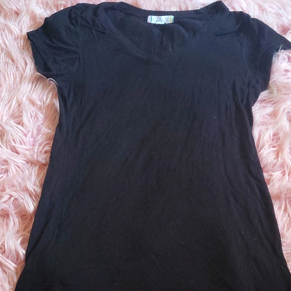 Glitz Basic Black Tee